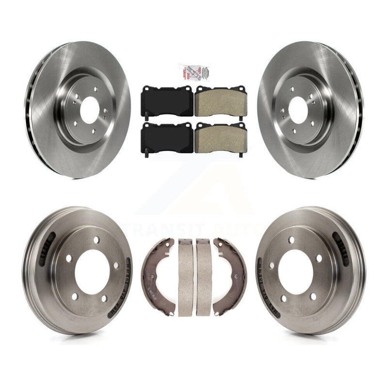 Transit Auto K8A-107689 Disc Brake Kit for 2008-2009 Mitsubishi Lancer - Front and Rear product image