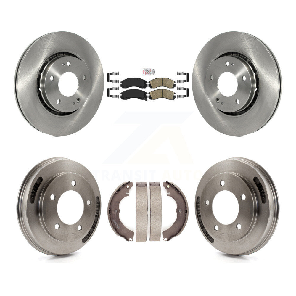 Transit Auto K8A-107694 Disc Brake Kit for 2009 Mitsubishi Lancer - Front and Rear product image