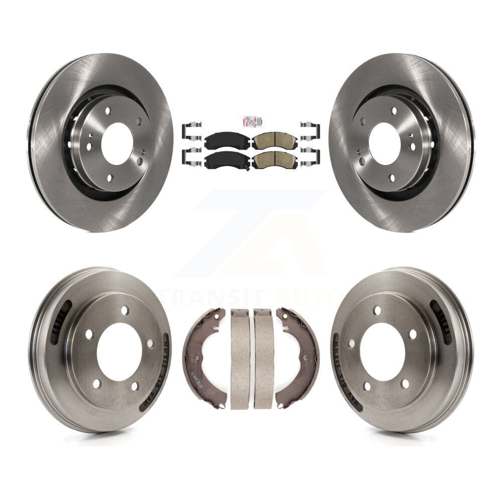 Transit Auto K8A-107695 Disc Brake Kit for 2009 Mitsubishi Lancer - Front and Rear product image