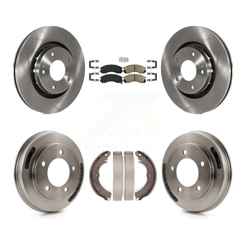 Transit Auto K8A-107695 Disc Brake Kit for 2009 Mitsubishi Lancer - Front and Rear product image