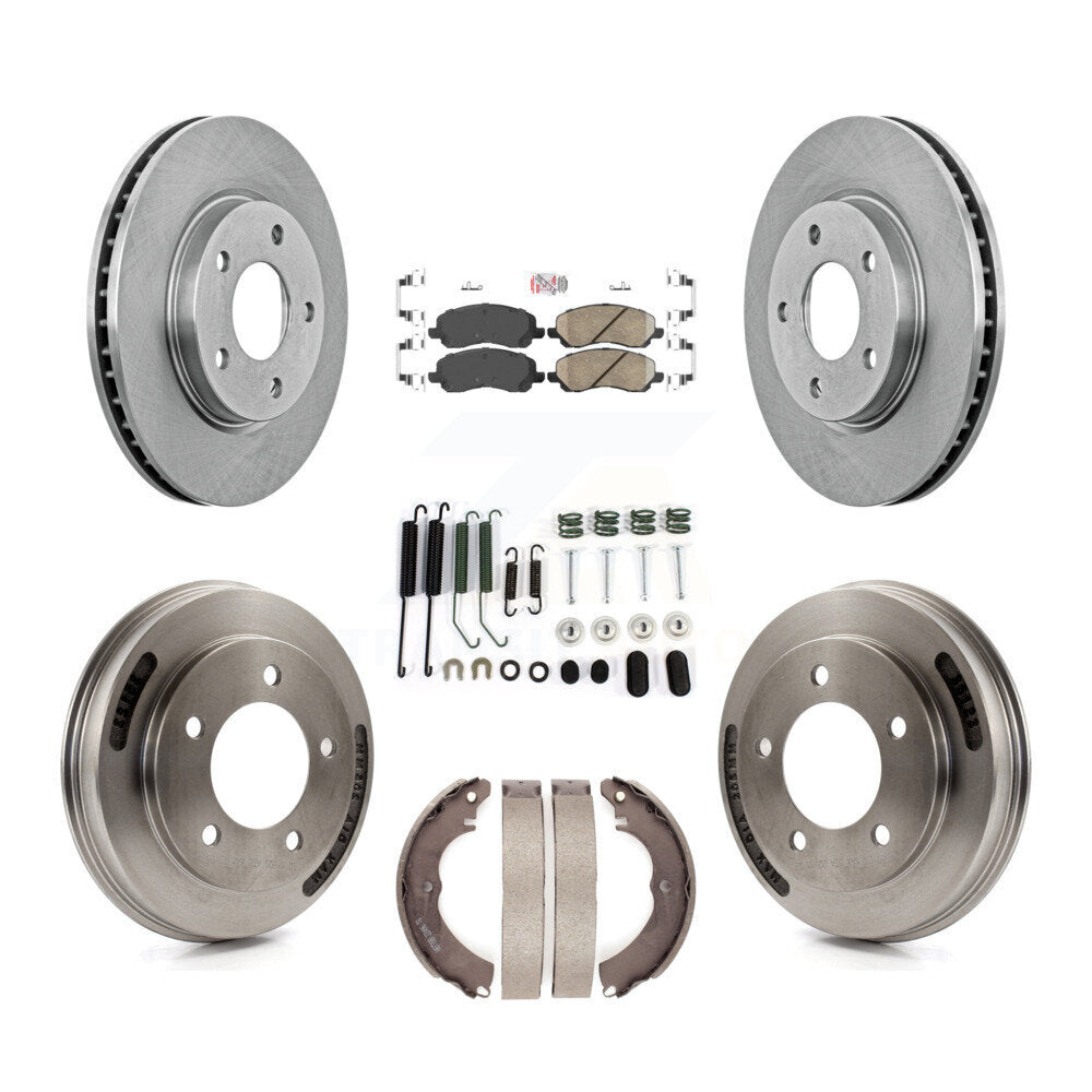 Transit Auto K8A-107701 Disc Brake Kit for 2008-2014 Mitsubishi Lancer - Front and Rear product image