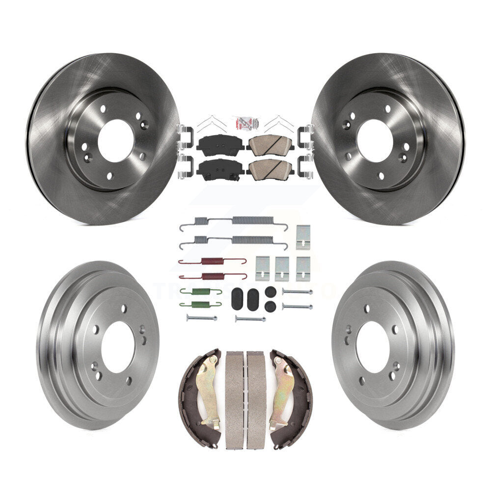Transit Auto K8A-107703 Disc Brake Kit for 2017-2020 Hyundai Elantra - Front and Rear product image