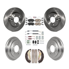 Transit Auto K8A-107703 Disc Brake Kit for 2017-2020 Hyundai Elantra - Front and Rear product image