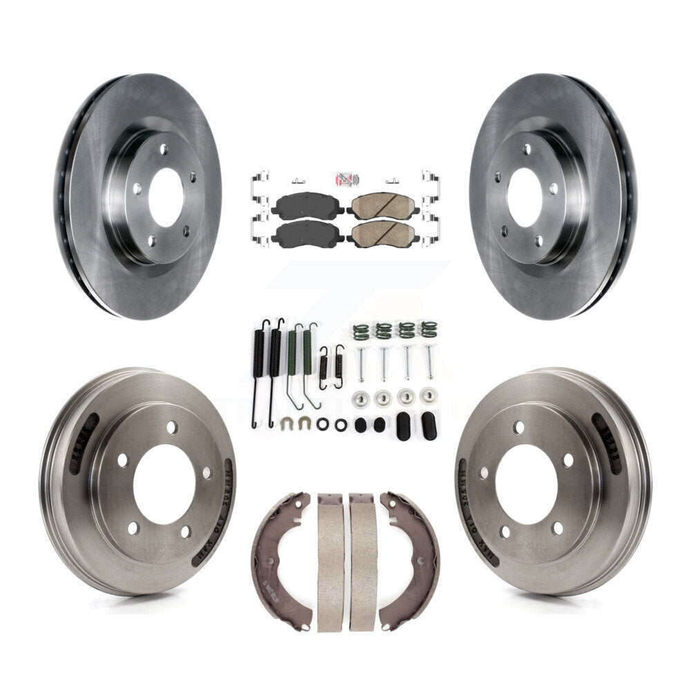 Transit Auto K8A-107705 Disc Brake Kit for 2008 Mitsubishi Lancer - Front and Rear product image
