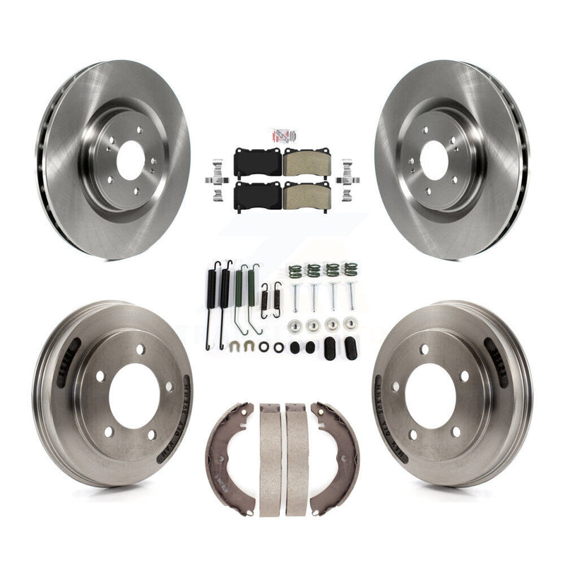 Transit Auto K8A-107707 Disc Brake Kit for 2008 Mitsubishi Lancer - Front and Rear product image