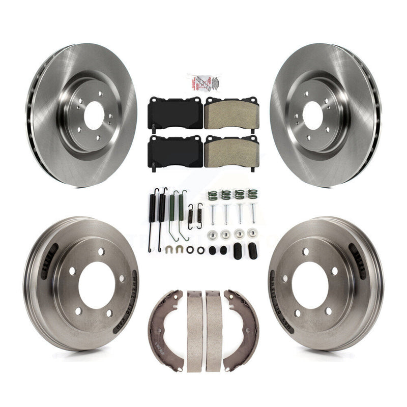 Transit Auto K8A-107708 Disc Brake Kit for 2008 Mitsubishi Lancer - Front and Rear product image