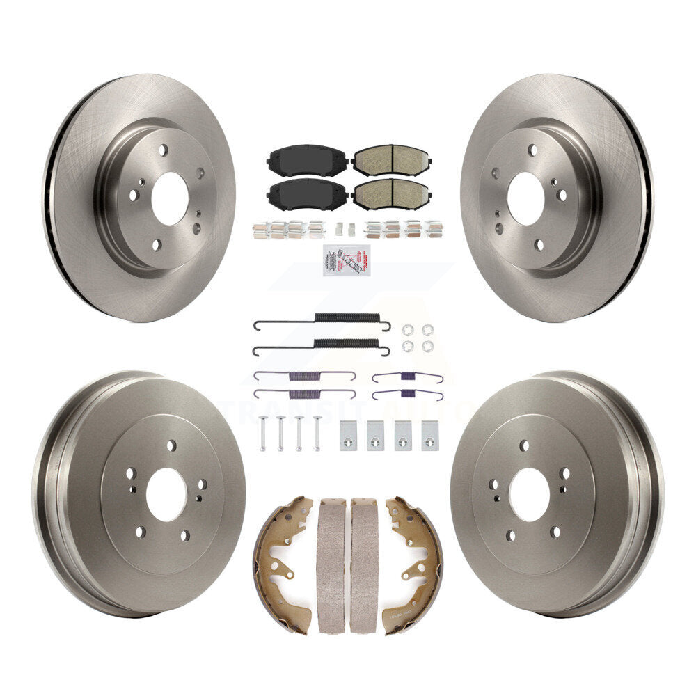 Transit Auto K8A-107709 Disc Brake Kit for 2006-2008 Suzuki Grand Vitara - Front and Rear product image