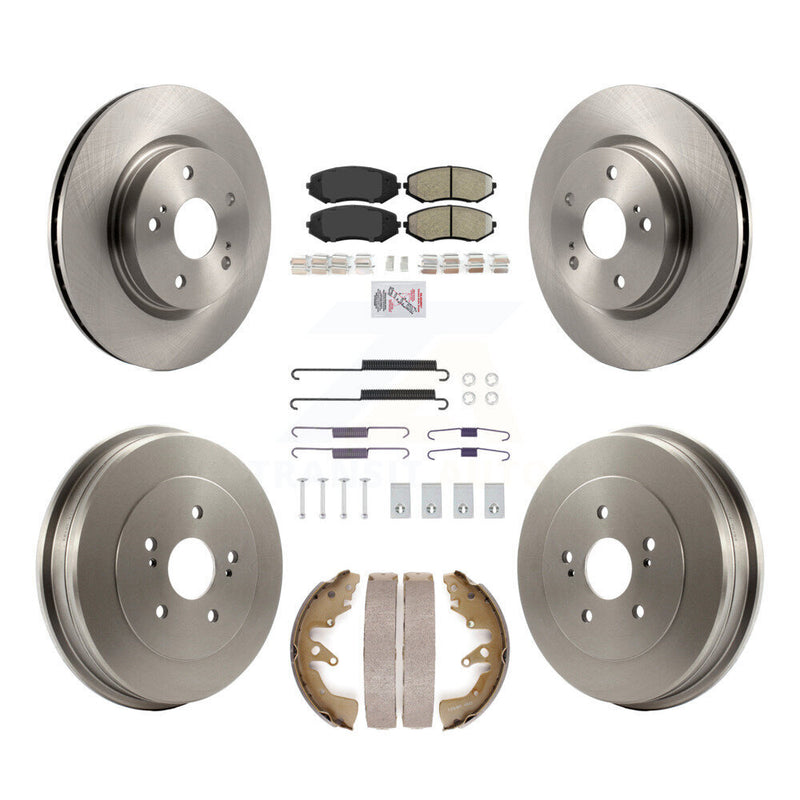Transit Auto K8A-107709 Disc Brake Kit for 2006-2008 Suzuki Grand Vitara - Front and Rear product image