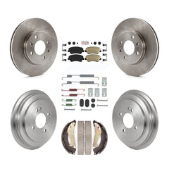 Transit Auto K8A-107711 Disc Brake Kit for 2012-2017 Hyundai Accent - Front and Rear product image