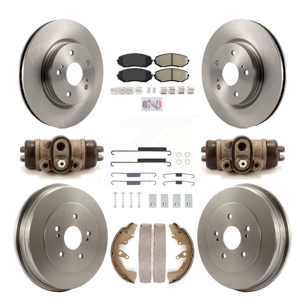 Transit Auto K8A-107713 Disc Brake Kit for 2006-2008 Suzuki Grand Vitara - Front and Rear product image