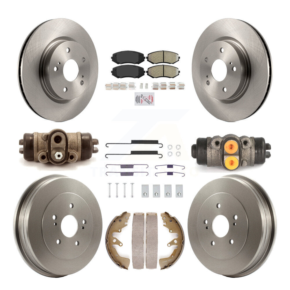 Transit Auto K8A-107715 Disc Brake Kit for 2008 Suzuki Grand Vitara - Front and Rear product image