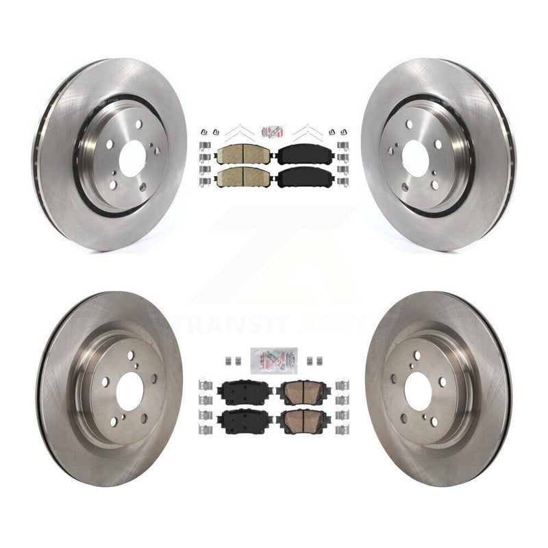 Transit Auto K8A-107729 Disc Brake Kit for 2022-2023 Lexus NX350, Lexus NX350h - Front and Rear product image