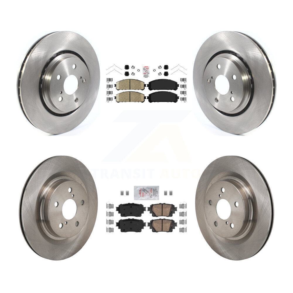 Transit Auto K8A-107730 Disc Brake Kit for 2022-2023 Lexus NX350, Lexus NX350h - Front and Rear product image