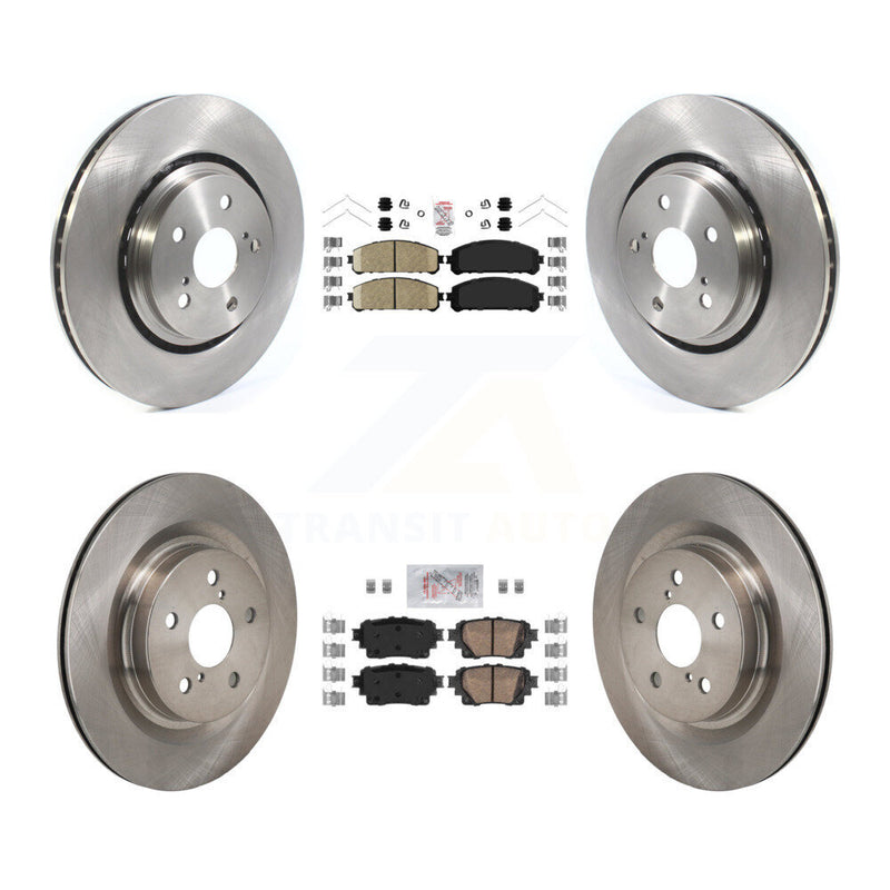 Transit Auto K8A-107730 Disc Brake Kit for 2022-2023 Lexus NX350, Lexus NX350h - Front and Rear product image