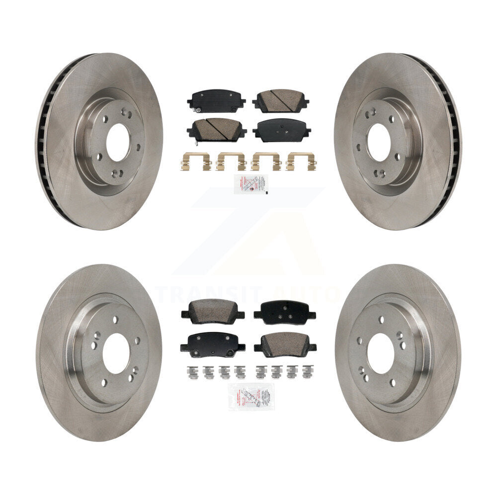 Transit Auto K8A-107731 Disc Brake Kit for 2021-2023 Hyundai Santa Fe, Kia Sorento - Front and Rear product image
