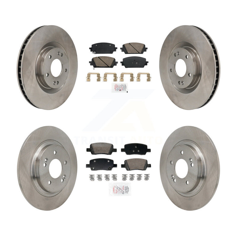 Transit Auto K8A-107731 Disc Brake Kit for 2021-2023 Hyundai Santa Fe, Kia Sorento - Front and Rear product image