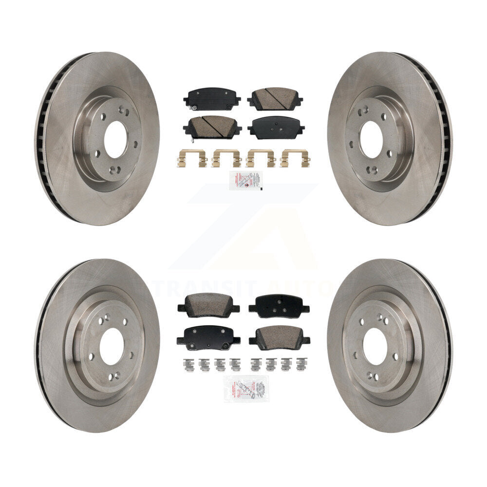 Transit Auto K8A-107732 Disc Brake Kit for 2021-2023 Hyundai Santa Fe, Kia Sorento - Front and Rear product image