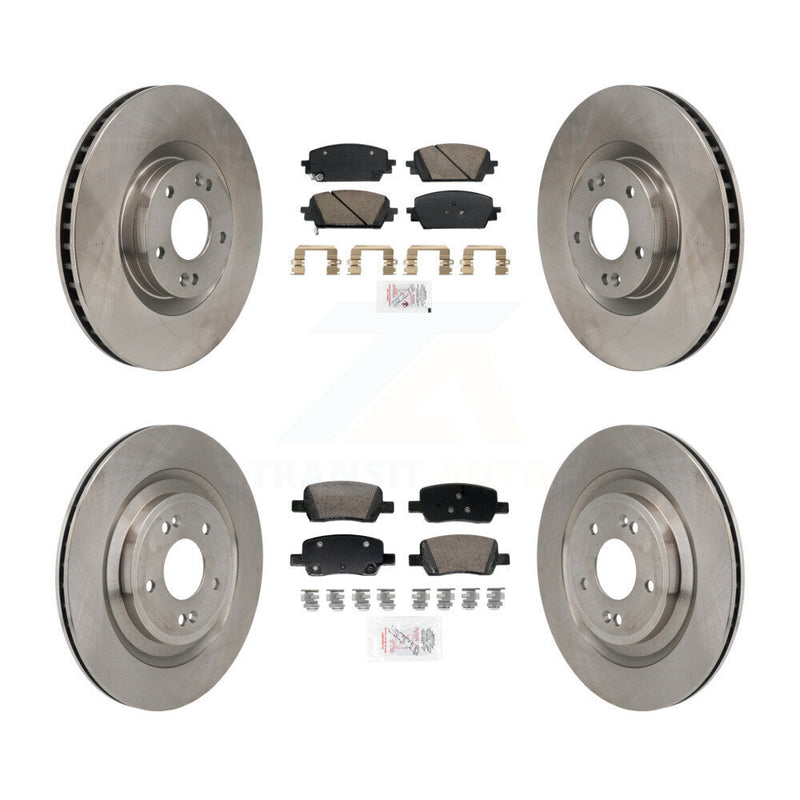 Transit Auto K8A-107732 Disc Brake Kit for 2021-2023 Hyundai Santa Fe, Kia Sorento - Front and Rear product image