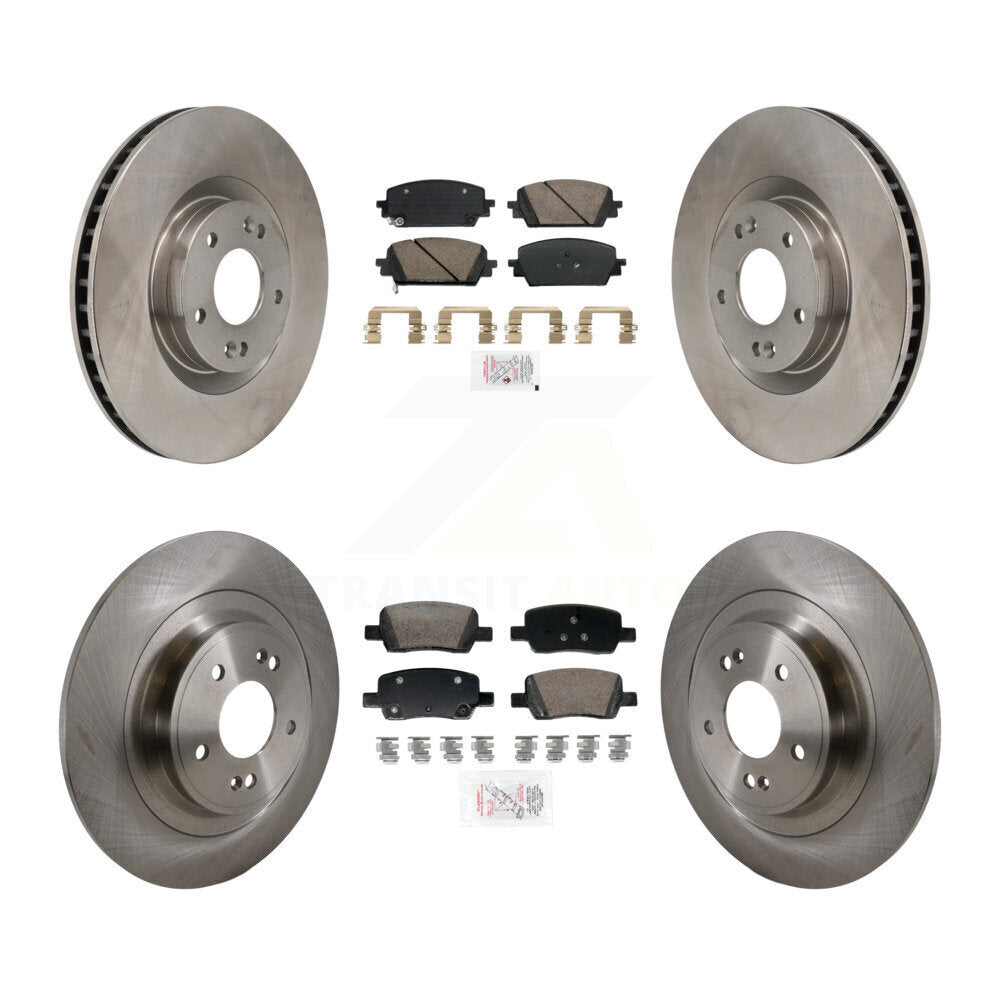 Transit Auto K8A-107733 Disc Brake Kit for 2022-2023 Hyundai Santa Cruz - Front and Rear product image