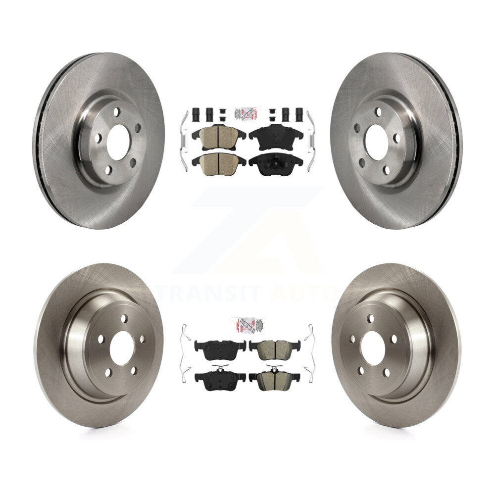 Transit Auto K8A-107735 Disc Brake Kit for 2017-2020 Lincoln MKZ - Front and Rear product image