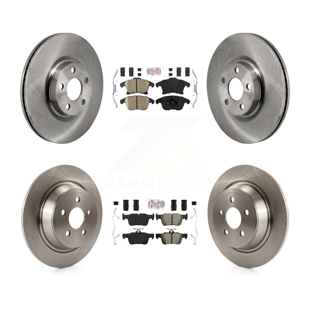 Transit Auto K8A-107736 Disc Brake Kit for 2017-2020 Lincoln MKZ - Front and Rear product image
