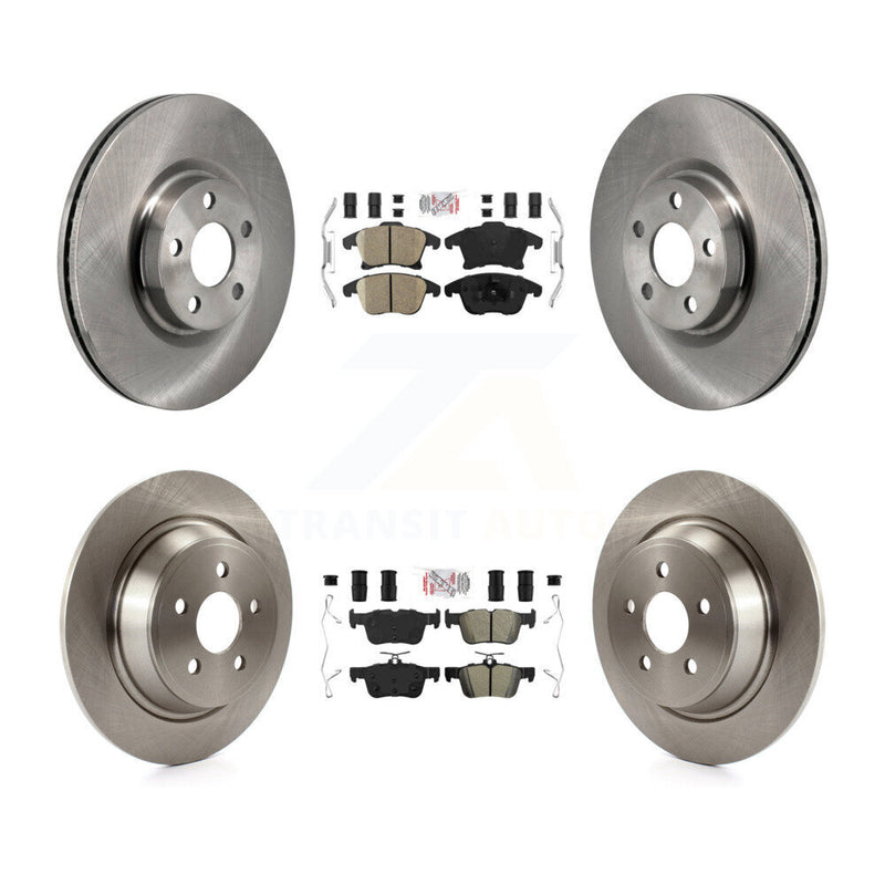 Transit Auto K8A-107736 Disc Brake Kit for 2017-2020 Lincoln MKZ - Front and Rear product image