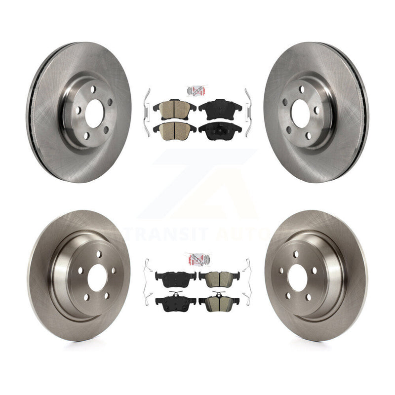 Transit Auto K8A-107737 Disc Brake Kit for 2017-2020 Lincoln MKZ - Front and Rear product image