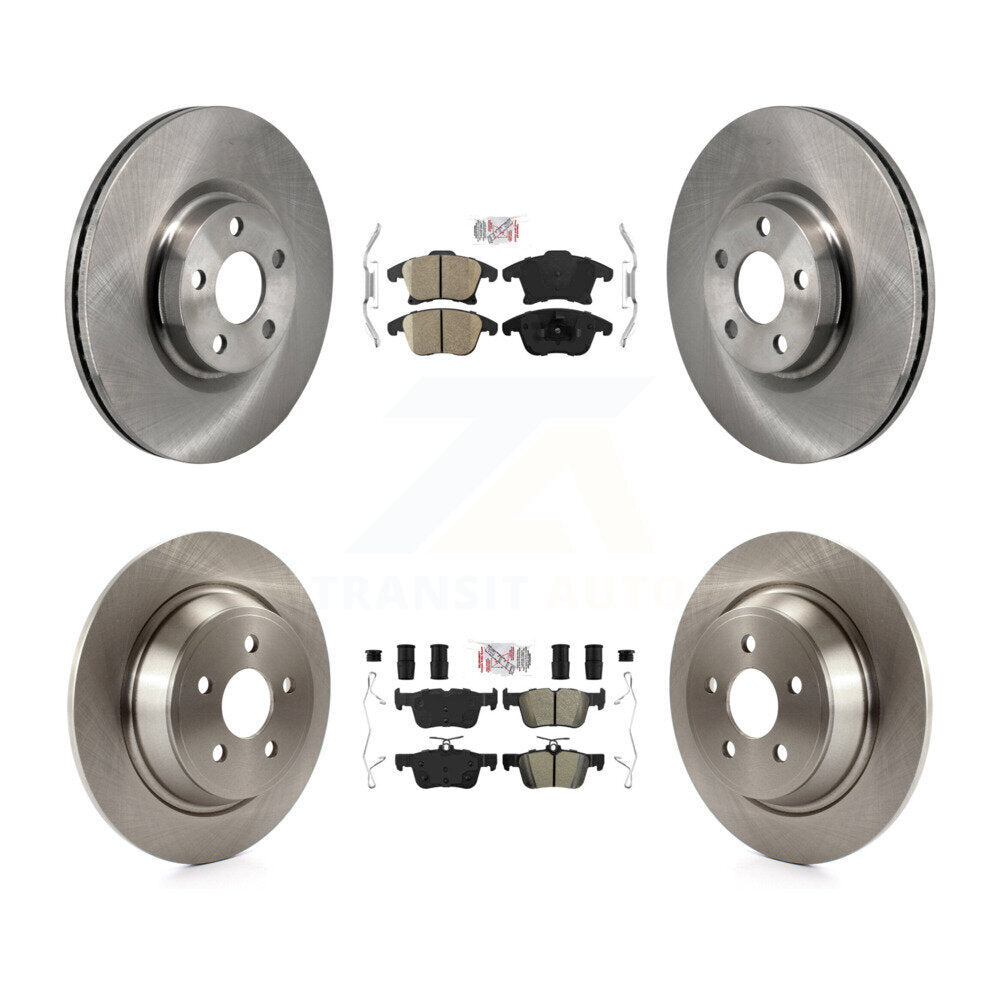 Transit Auto K8A-107738 Disc Brake Kit for 2017-2020 Lincoln MKZ - Front and Rear product image