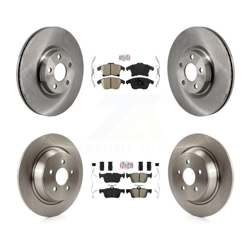 Transit Auto K8A-107738 Disc Brake Kit for 2017-2020 Lincoln MKZ - Front and Rear product image
