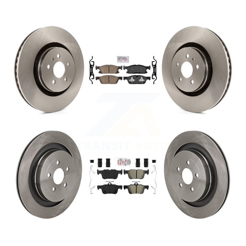 Transit Auto K8A-107740 Disc Brake Kit for 2019-2023 Lincoln Nautilus - Front and Rear product image