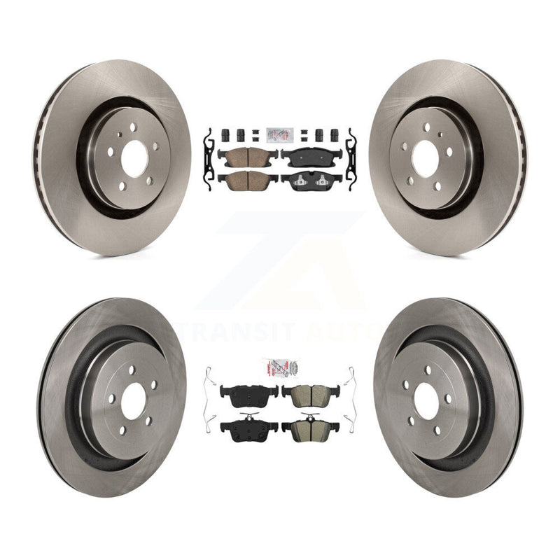 Transit Auto K8A-107741 Disc Brake Kit for 2019-2023 Lincoln Nautilus - Front and Rear product image