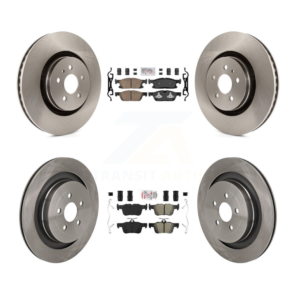 Transit Auto K8A-107742 Disc Brake Kit for 2019-2023 Lincoln Nautilus - Front and Rear product image
