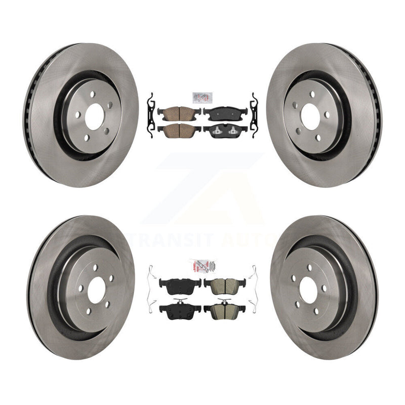 Transit Auto K8A-107743 Disc Brake Kit for 2019 Ford Edge - Front and Rear product image