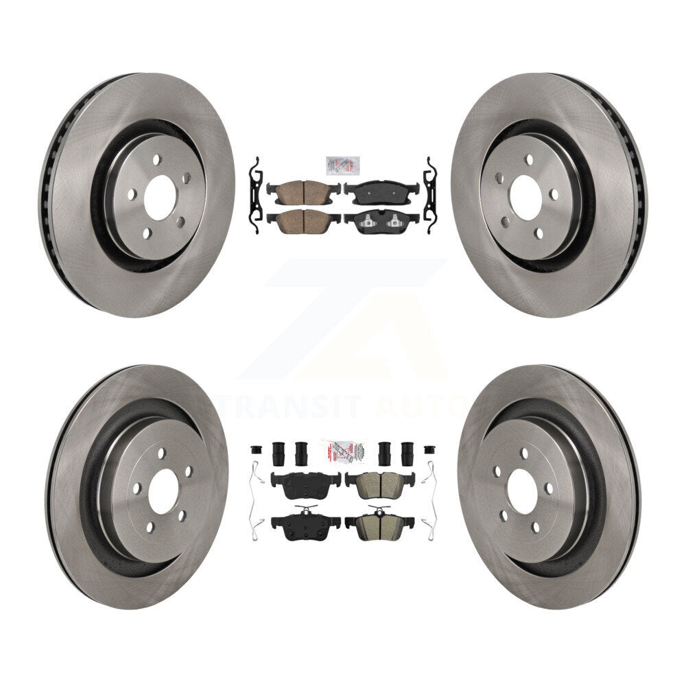 Transit Auto K8A-107744 Disc Brake Kit for 2019 Ford Edge - Front and Rear product image