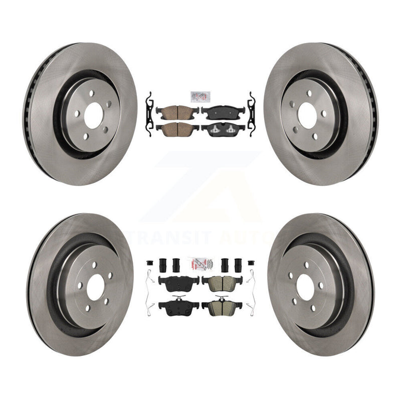 Transit Auto K8A-107744 Disc Brake Kit for 2019 Ford Edge - Front and Rear product image