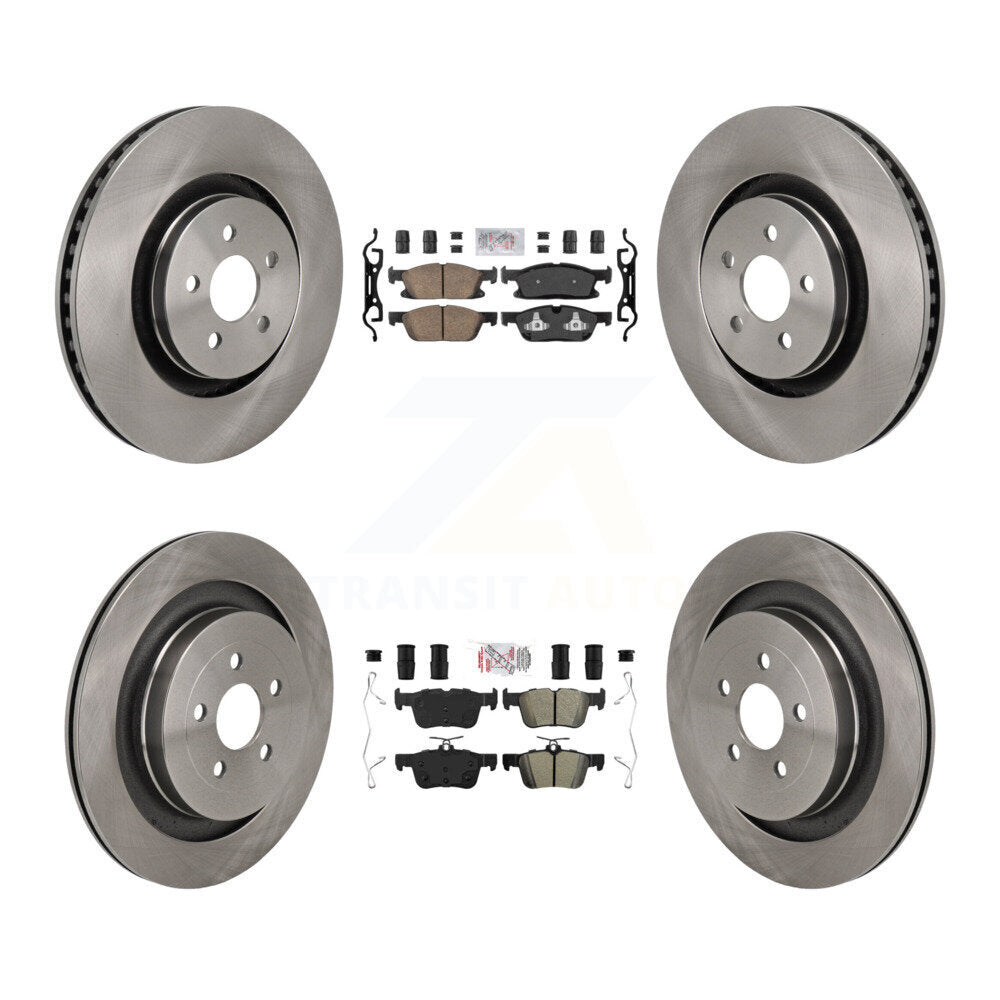 Transit Auto K8A-107746 Disc Brake Kit for 2019 Ford Edge - Front and Rear product image