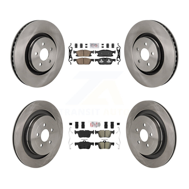 Transit Auto K8A-107746 Disc Brake Kit for 2019 Ford Edge - Front and Rear product image