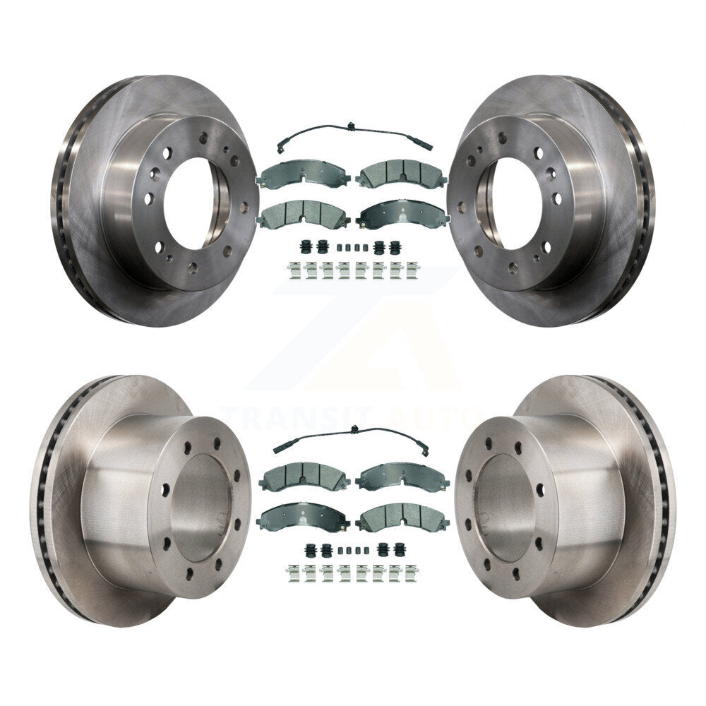 Transit Auto K8A-107751 Disc Brake Kit for 2020-2024 Chevrolet Silverado 3500 HD, GMC Sierra 3500 HD - Front and Rear product image