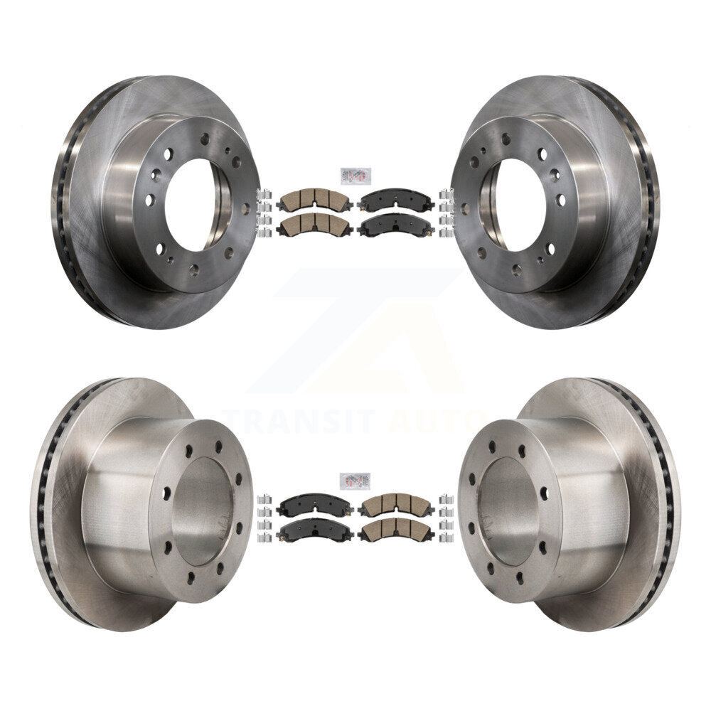 Transit Auto K8A-107754 Disc Brake Kit for 2020-2024 Chevrolet Silverado 3500 HD, GMC Sierra 3500 HD - Front and Rear product image