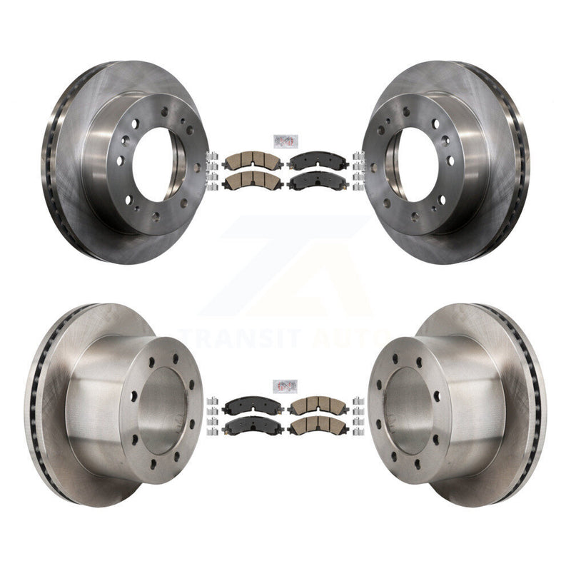 Transit Auto K8A-107754 Disc Brake Kit for 2020-2024 Chevrolet Silverado 3500 HD, GMC Sierra 3500 HD - Front and Rear product image