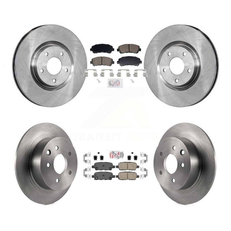 Transit Auto K8A-107755 Disc Brake Kit for 2007-2012 Nissan Sentra - Front and Rear product image