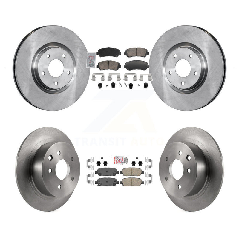 Transit Auto K8A-107757 Disc Brake Kit for 2007-2012 Nissan Sentra - Front and Rear product image
