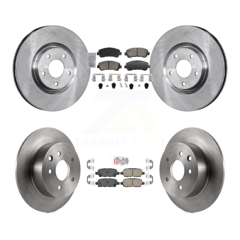 Transit Auto K8A-107758 Disc Brake Kit for 2007-2012 Nissan Sentra - Front and Rear product image