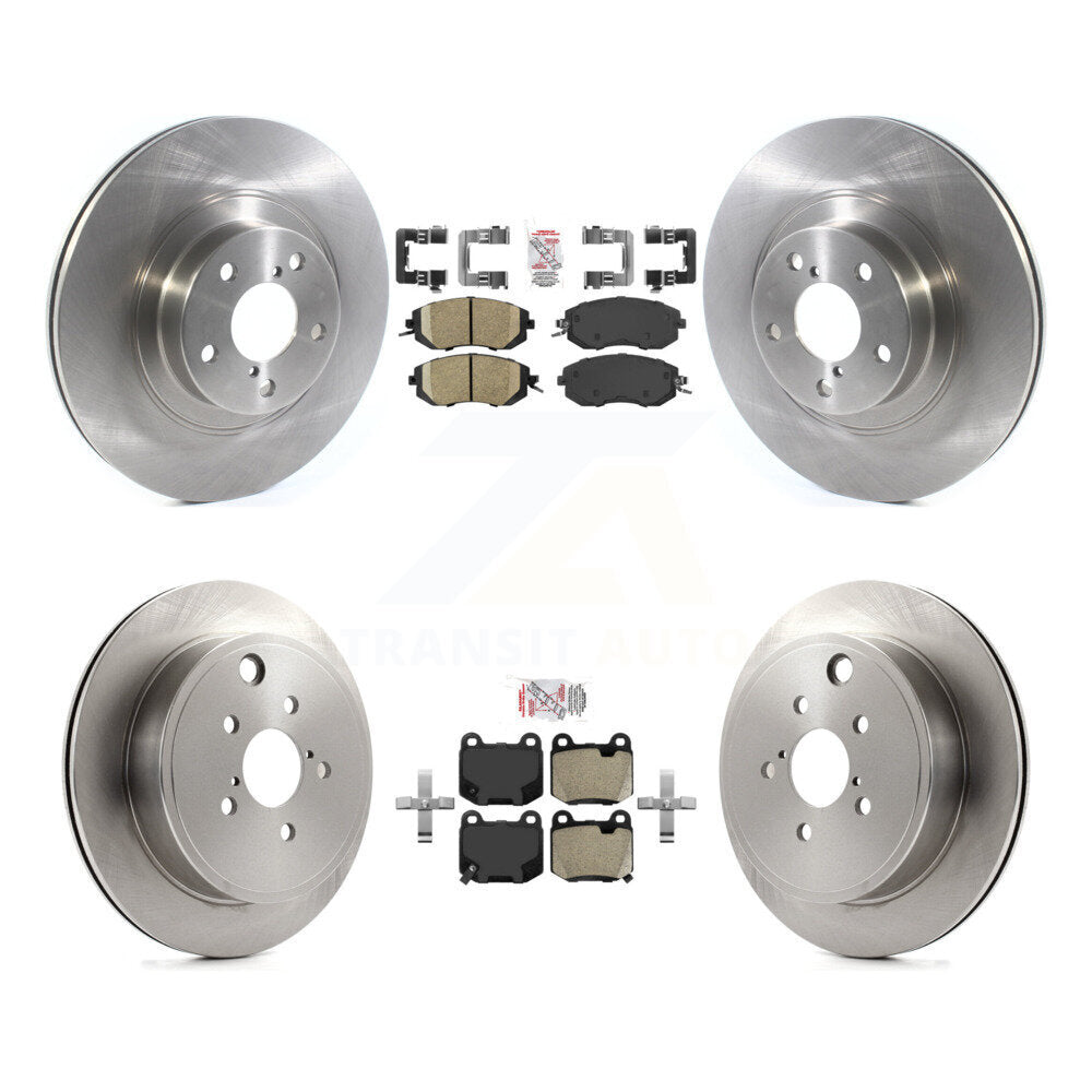 Transit Auto K8A-107759 Disc Brake Kit for 2017 Subaru BRZ - Front and Rear product image
