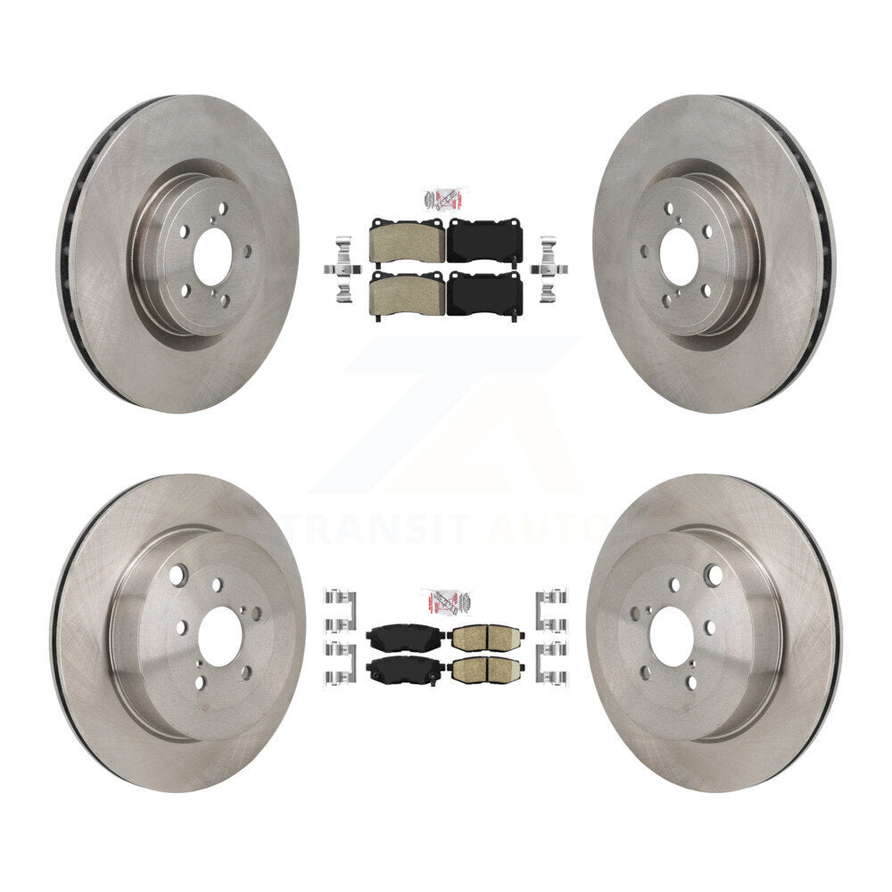 Transit Auto K8A-107763 Disc Brake Kit for 2017 Subaru BRZ - Front and Rear product image