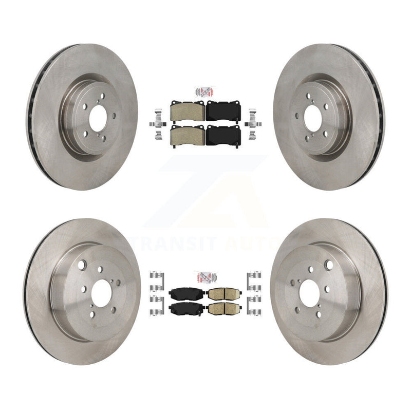 Transit Auto K8A-107763 Disc Brake Kit for 2017 Subaru BRZ - Front and Rear product image