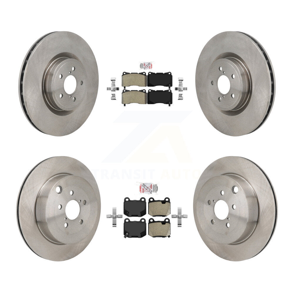 Transit Auto K8A-107764 Disc Brake Kit for 2017-2020 Toyota 86, Subaru BRZ - Front and Rear product image