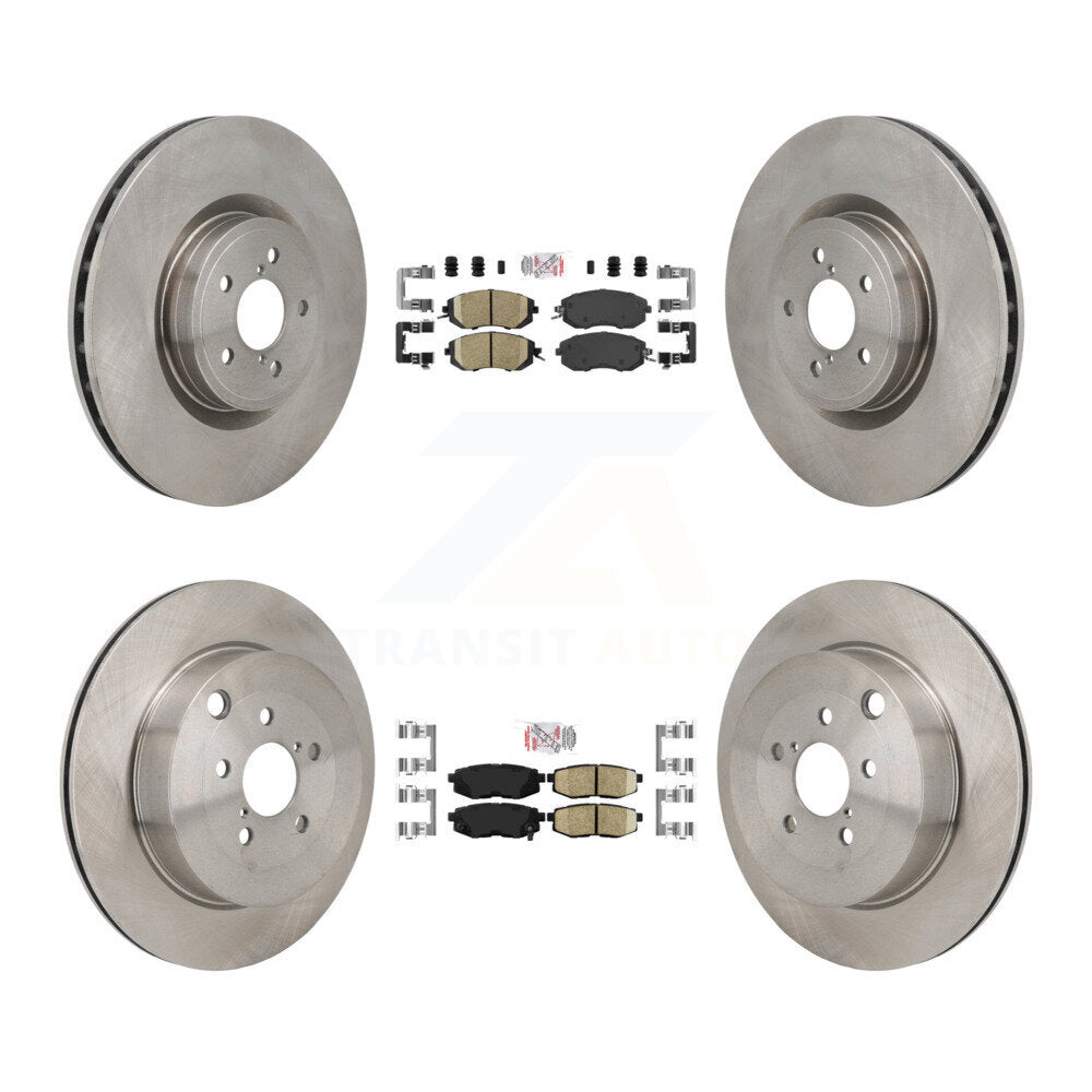 Transit Auto K8A-107766 Disc Brake Kit for 2019 Toyota 86 - Front and Rear product image