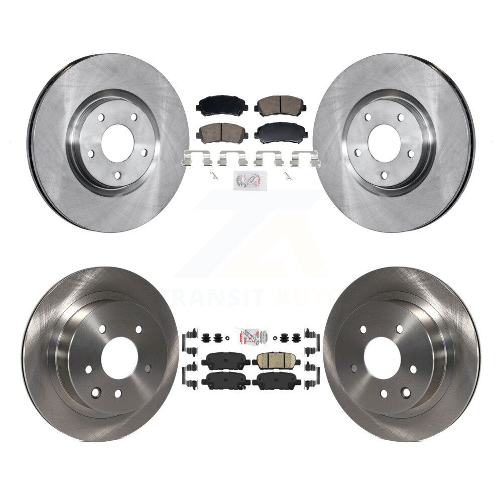 Transit Auto K8A-107767 Disc Brake Kit for 2014-2017 Nissan Juke - Front and Rear product image