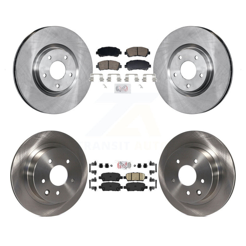Transit Auto K8A-107767 Disc Brake Kit for 2014-2017 Nissan Juke - Front and Rear product image